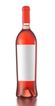 Rose wine bottle Photos
