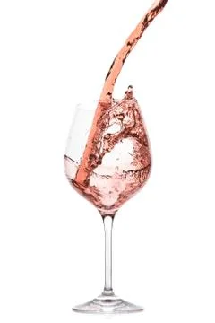 Rose wine Foto stock