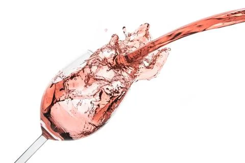 Rose wine Stock Photos