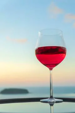 Rose wine Stock Photos