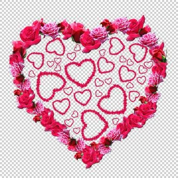 Rosehearts Stock Illustration