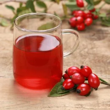 Rosehip tea Stock Photos