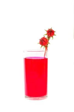 Roselle water Stock Photos