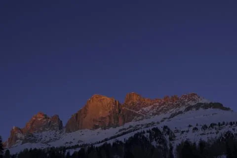 Rosengarten at the sunset Stock Photos