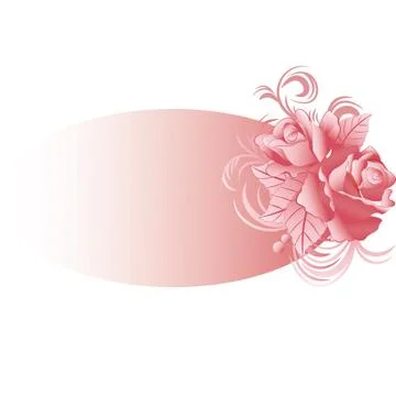 Roses background  Stock-Illustration