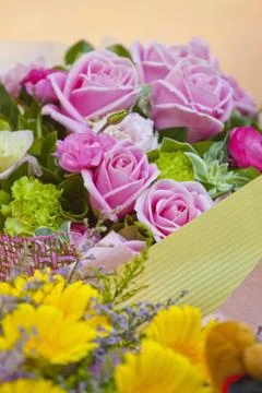 Roses for celebration Stock Photos
