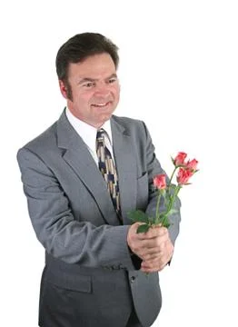 Roses for a Date Stock Photos