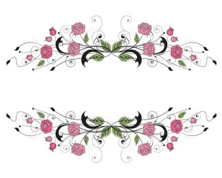 Roses Stock Illustration