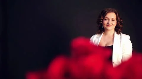 Roses for a lady Stockbeeldmateriaal 20542326