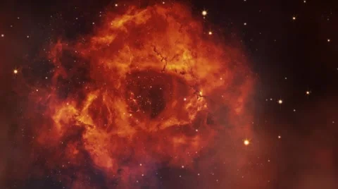 Rosette Nebula Stock Footage 64211214