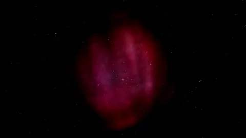 Rosette Nebula (NGC 2237) - Blooming Cosmic Rose Orbit 4K 60fps Vídeos de archivo 340213836