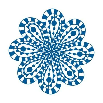 Rosette ornament. Иллюстрация