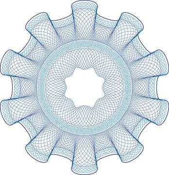 Rosettes 57 Stock Illustration