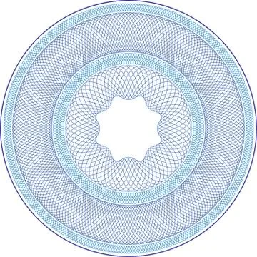 Rosettes Pattern Stock Illustration
