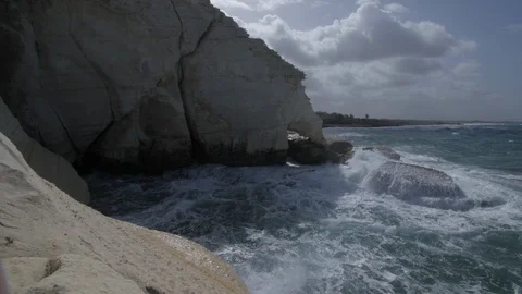 Rosh ha Nikra1 Video stock 110725907