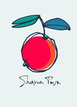 Rosh Hashana greeting vector background. Wishing Happy New Year in Hebrew. Ha Illustrazione stock