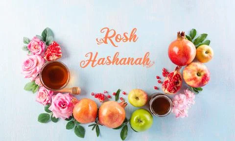 Rosh hashanah (jewish New Year holiday), Concept of traditional or religion s Stock Photos
