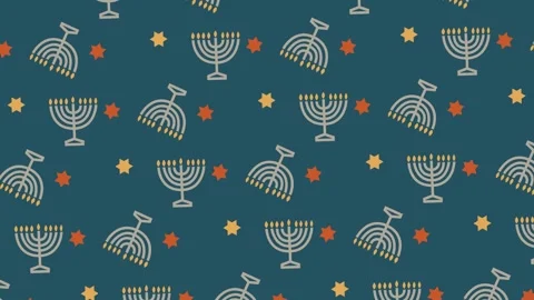 Rosh Hashanah Pattern Background Stock Footage 284963027