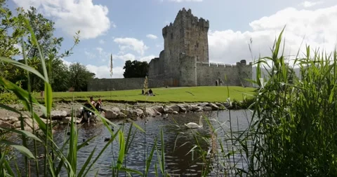Ross castle Stock-Footage 133258945