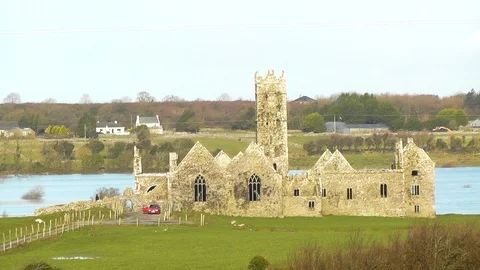 Ross Errilly Friary Stock-Footage 90318074