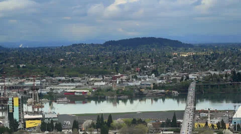 Ross Island Bridge Offset Vidéo 24845260