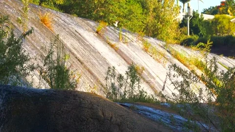 Ross River Blacks Weir Stockbeeldmateriaal 168344043