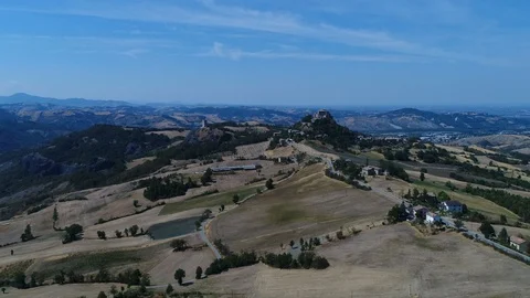 Rossena landscape 2 Vídeos de archivo 108744494