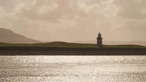 Rosses Point Lighthouse Sligo Bay 動画素材 201524315