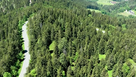 Rossfeldpanoramastraße Stock Footage 134817806