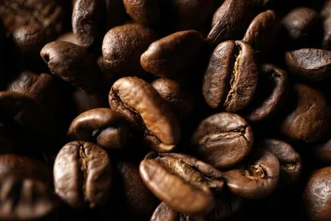 Rosted coffee beans Stock-Fotos
