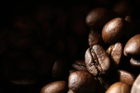 Rosted coffee beans Stock-Fotos