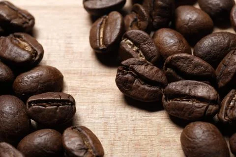 Rosted coffee beans Stock Photos
