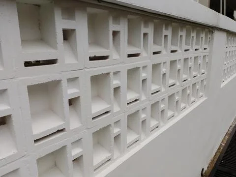 Roster pattern wall Stock Photos