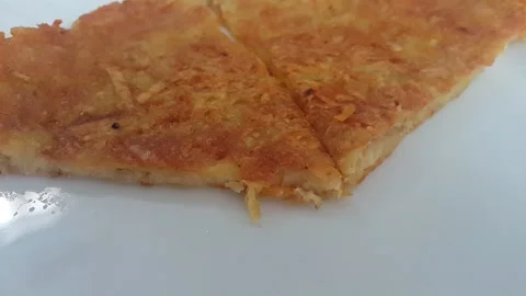 Rosti dish made with potatoes 스톡 동영상 146292974