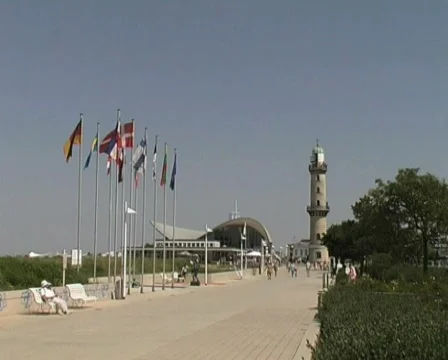 Rostock Warnemünde, Germany Stock Footage 124424