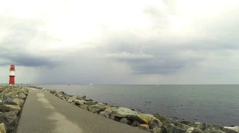 Rostock, Warnemünde, Germany Stock Footage 40901288
