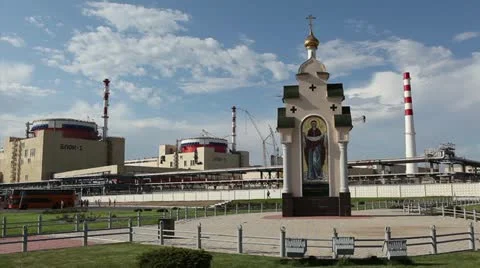 Rostov nuclear power Video stock 11352655