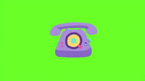 A Rotary Dial Phone Stock Footage 239132097