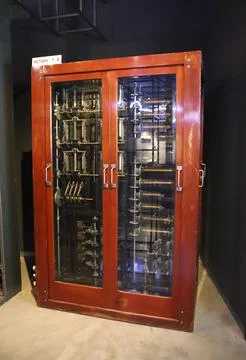 Rotary Machine Switching System device Stock Photos
