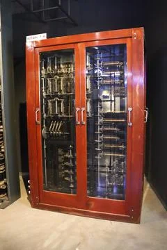 Rotary Machine Switching System device Stock Photos