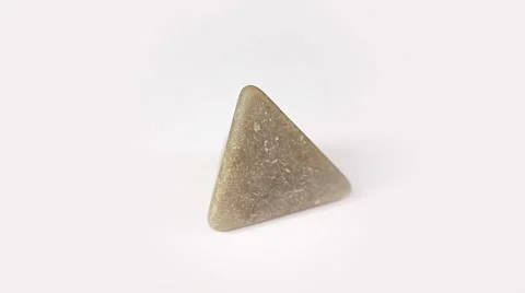Rotary stone pyramid Stock Footage 35472596