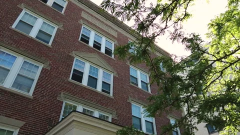 ROTATE BRICK BLDG 스톡 동영상 195722042