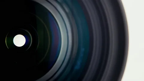 Rotate The Camera Lens Horizontally Stock Footage 164291553