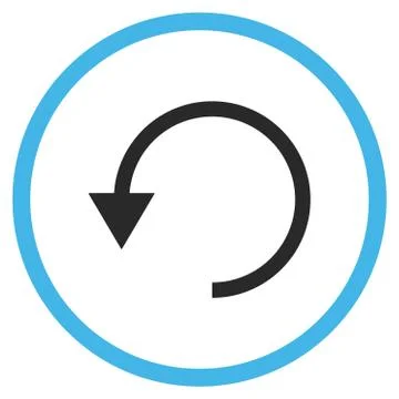Rotate Ccw Flat Vector Icon イラスト素材