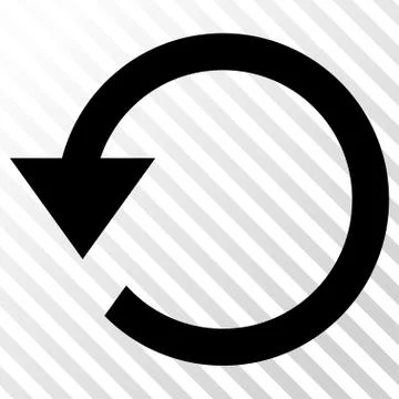 Rotate CCW Vector Icon Stock Illustration