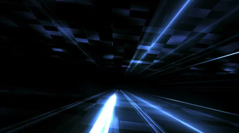 Rotate flight between abstract walls Stock-Footage 33867932