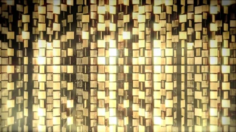 Rotate Golden Plates Video stock 60660955