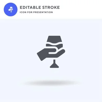 Rotate icon vector, filled flat sign, solid pictogram isolated on white, logo 스톡 일러스트