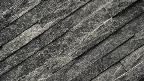 Rotate of marble decorative wall. Move up granite house. wall color for you Stock Footage 99380711