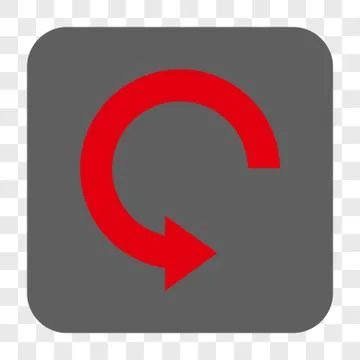 Rotate Right Interface Toolbar Button 스톡 일러스트